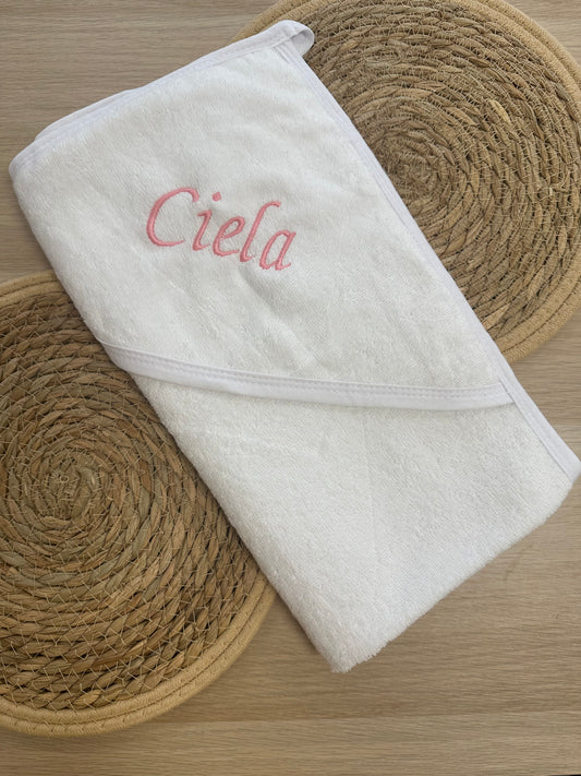 Personalisierte Badecape